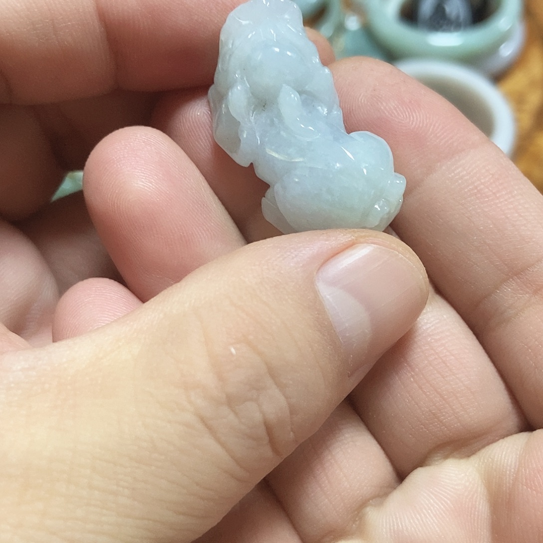 翡翠未镶嵌手镯翡翠貔貅