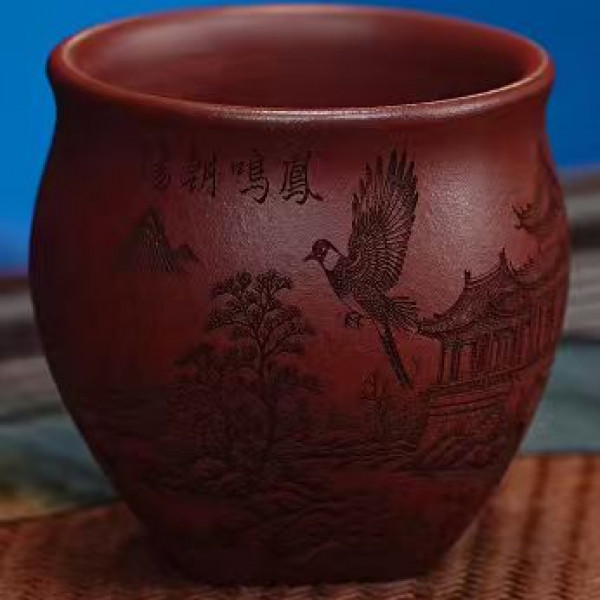 光明网非遗-紫砂主人杯