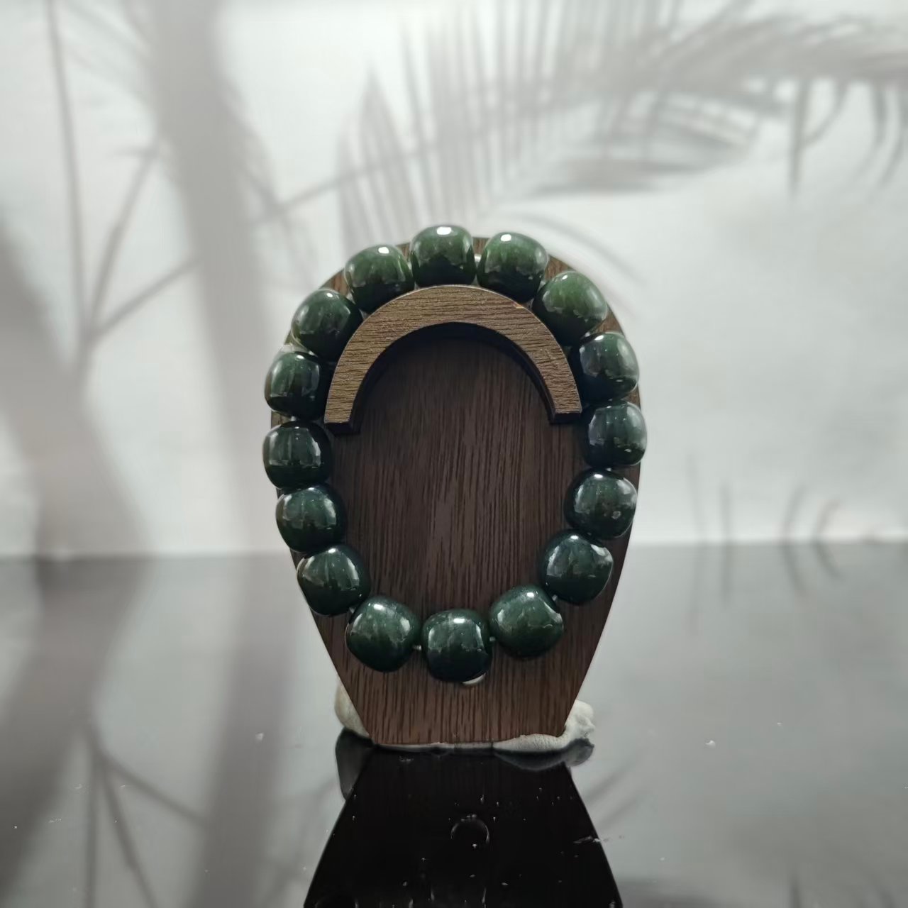 N和田玉桶珠手串（卡14）2455