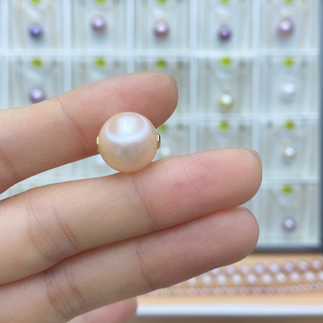 吊坠(赠链)银S925镶嵌淡水珍珠