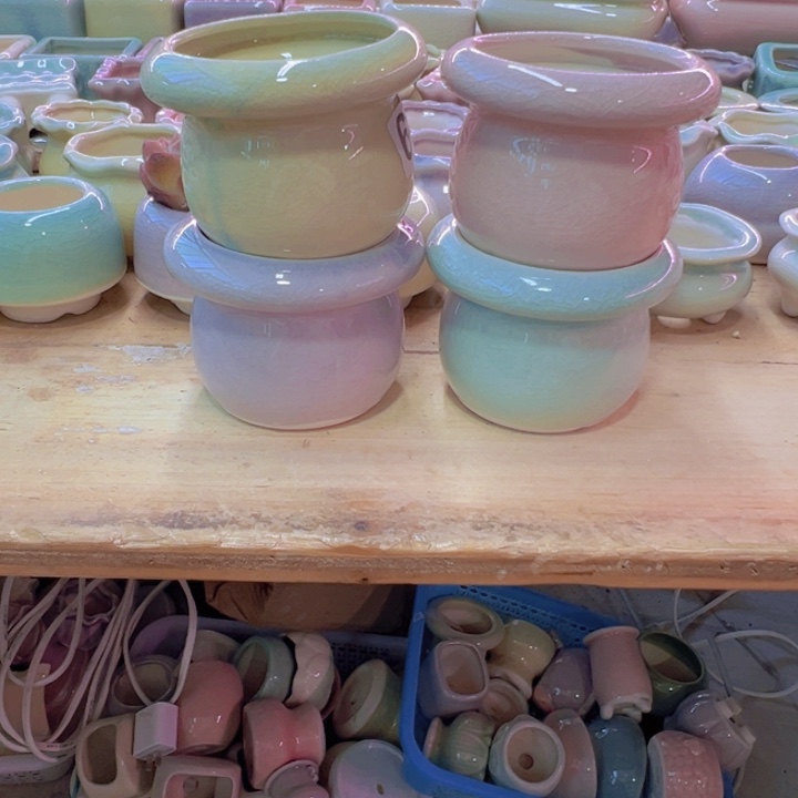 陶瓷花盆当场凑满12包邮