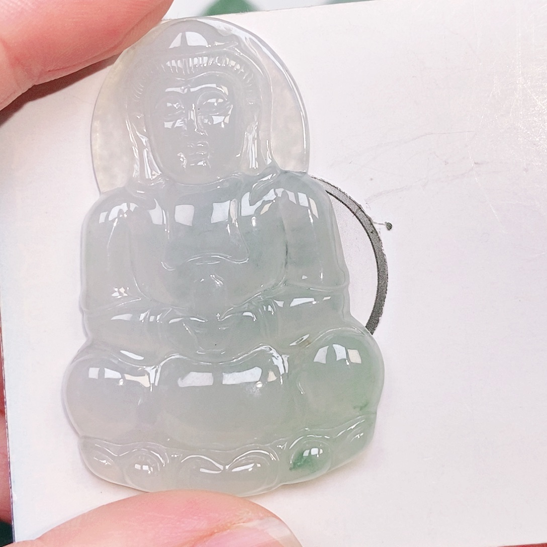 翡翠未镶嵌颈饰吊坠