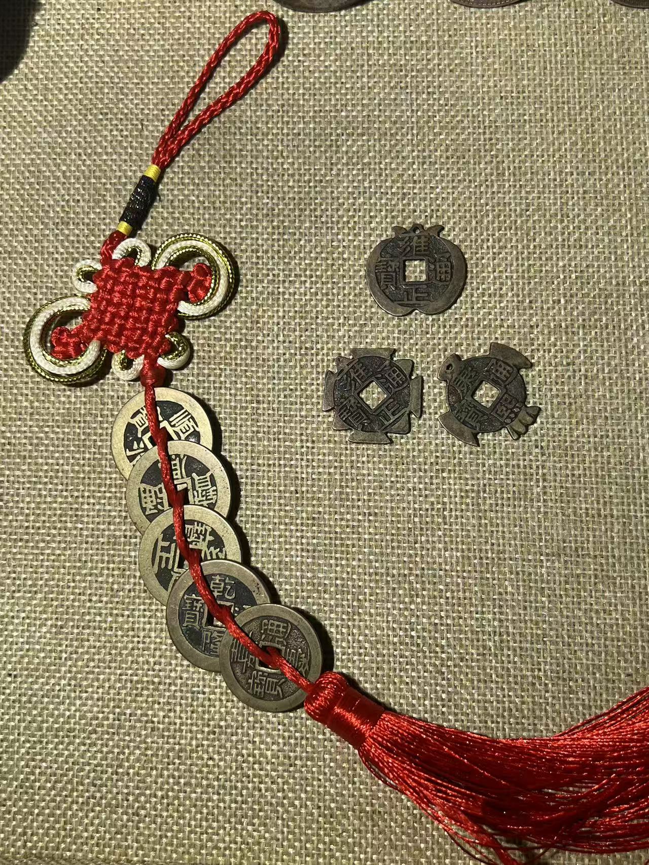 现代工艺品五帝挂件（直播间指定商品）