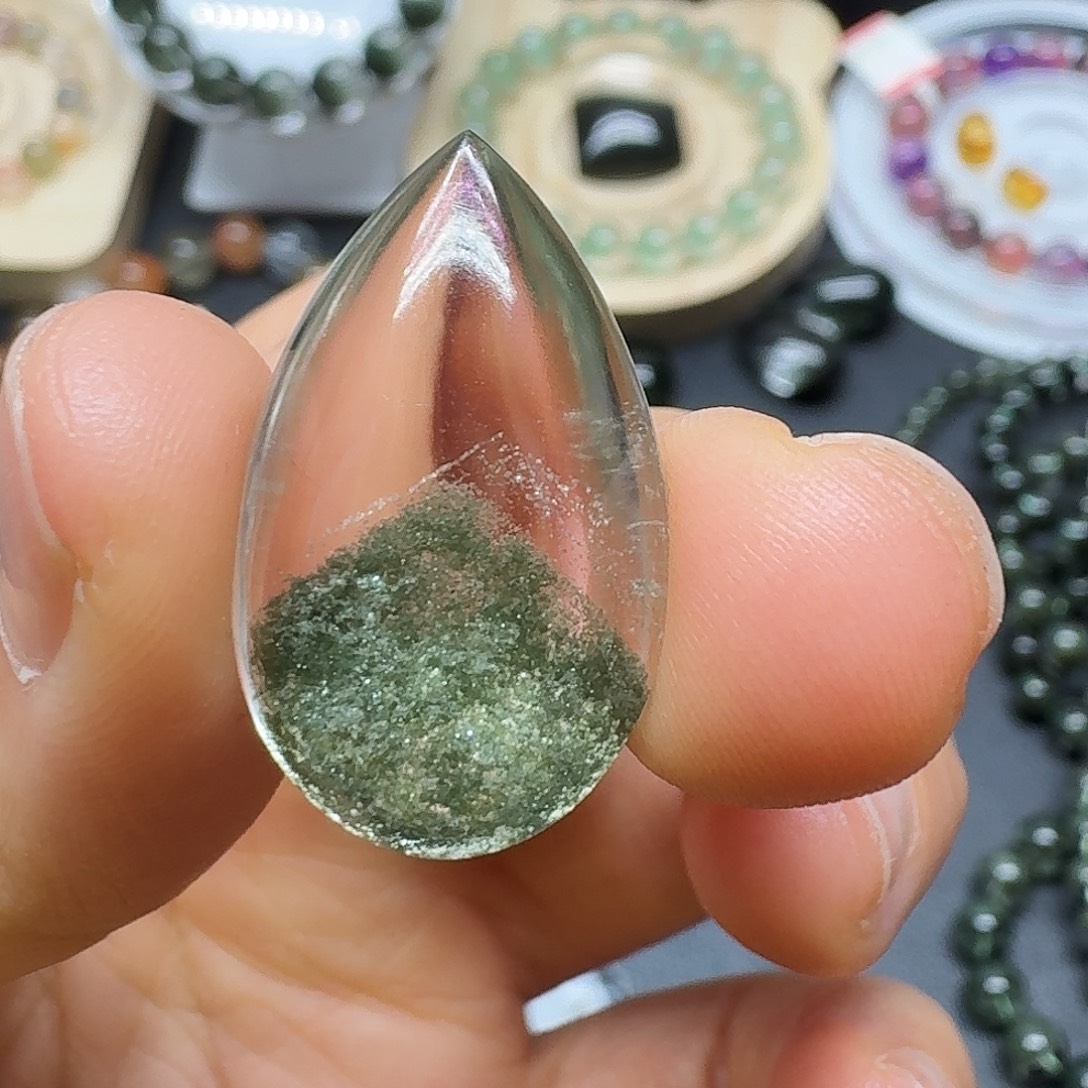 水晶吊坠(不含链)未镶嵌