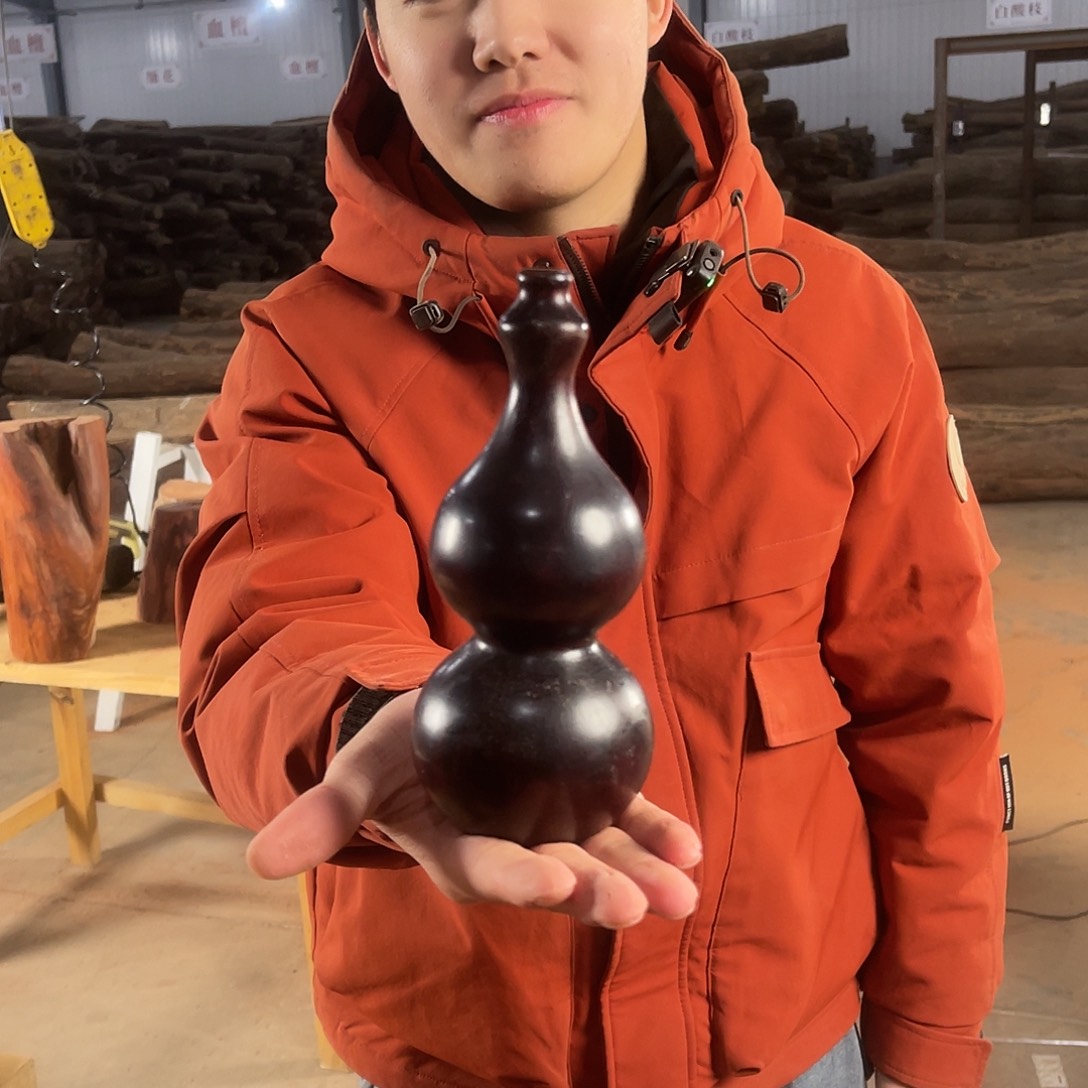 紫檀木类端景台葫芦