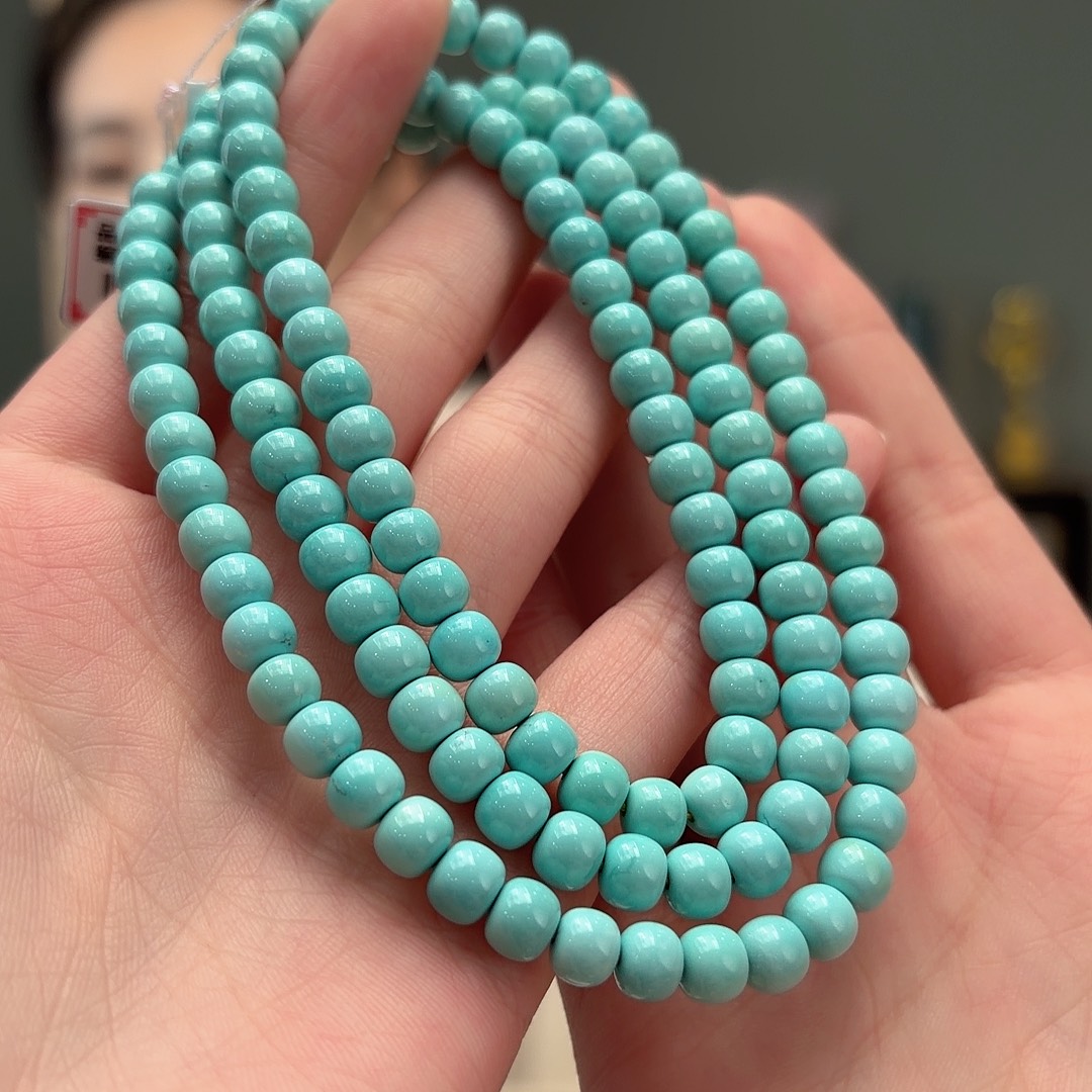 绿松石未镶嵌颈饰