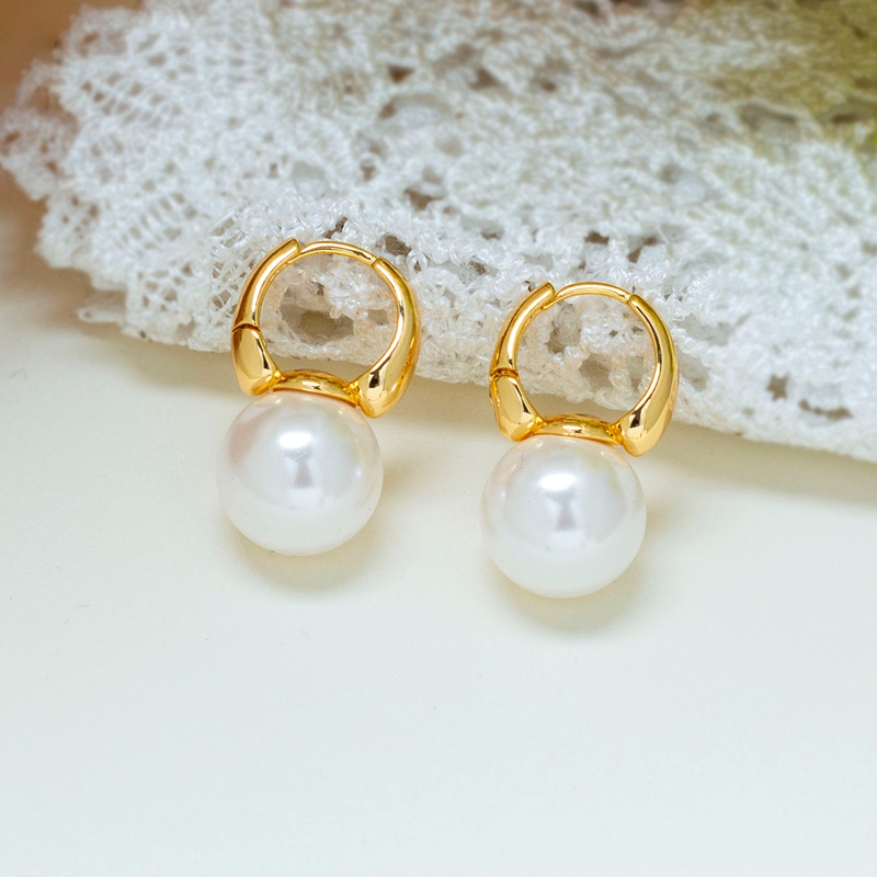 铜合金耳饰 【白月光】2026新年经典小灯泡耳环温柔女士时尚感耳扣