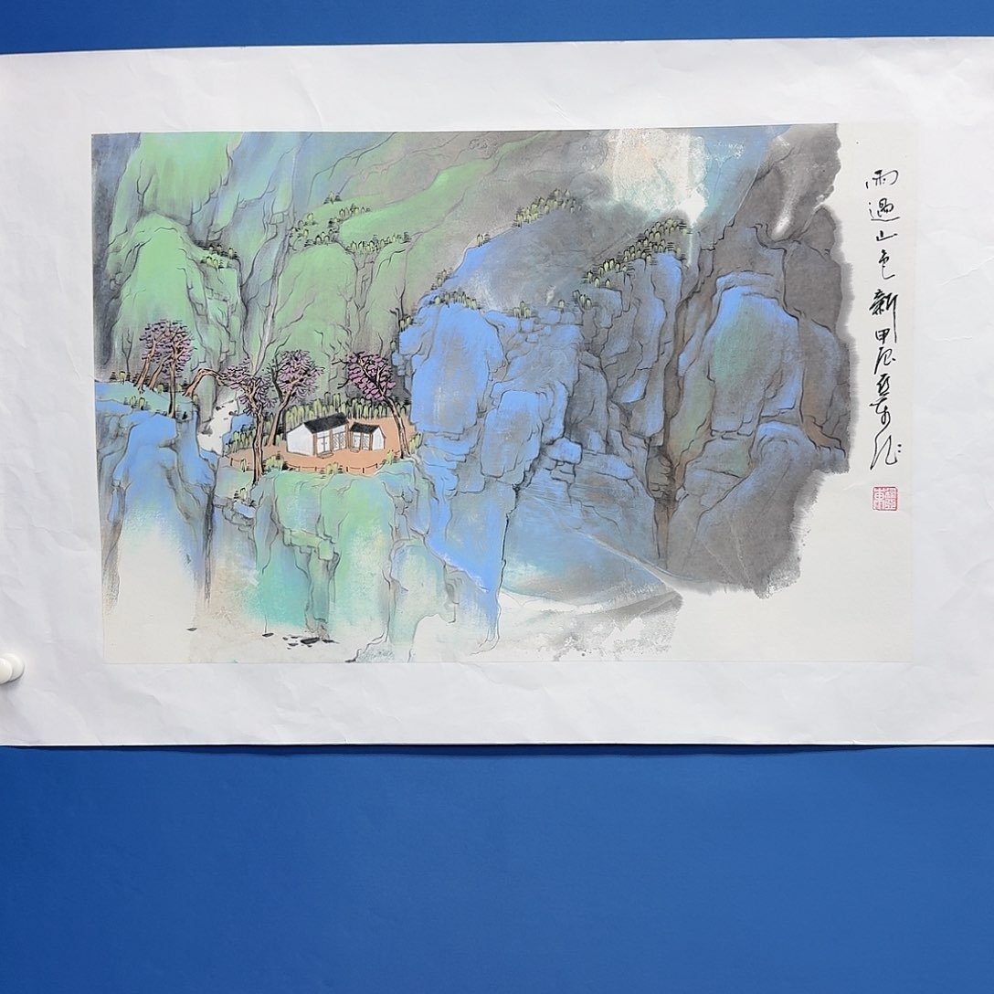 国画多次参加国内外大型