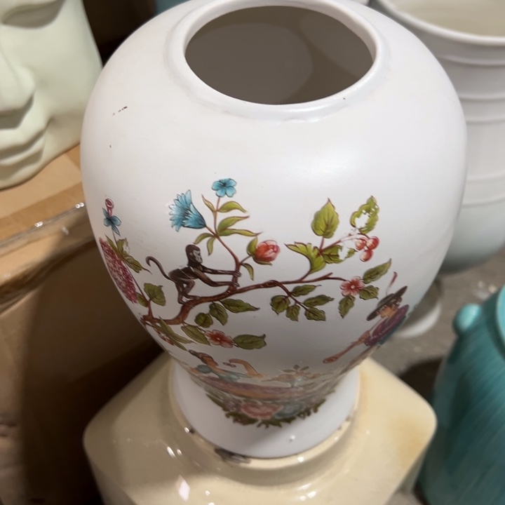 陶瓷花瓶摆件外贸出口（微瑕）
