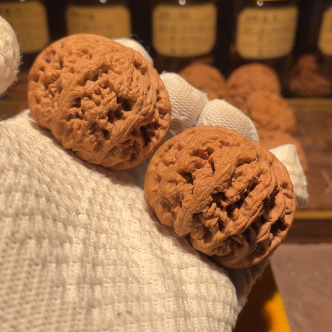 把件文玩核桃48球筋