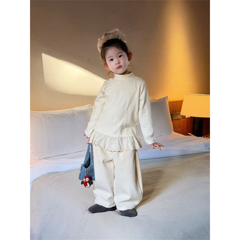 YTJJ·25冬~花边半高领打底26378（童装汉服）