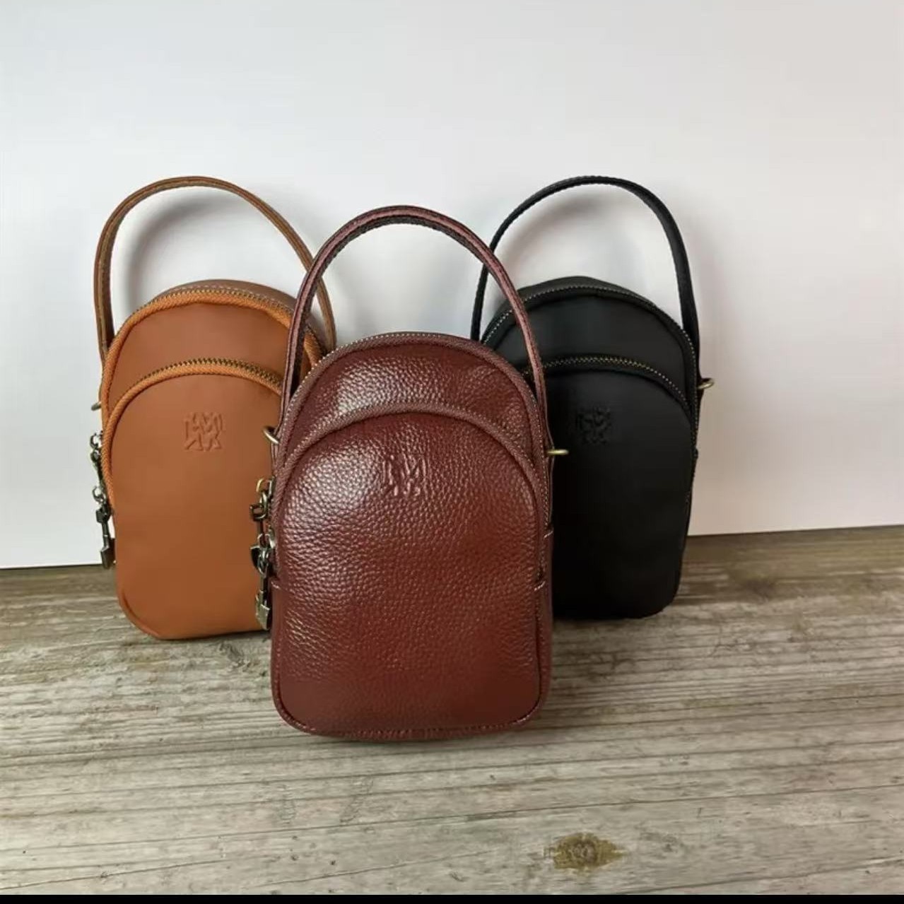 嬉皮士精致百搭手提斜挎手机包10785B