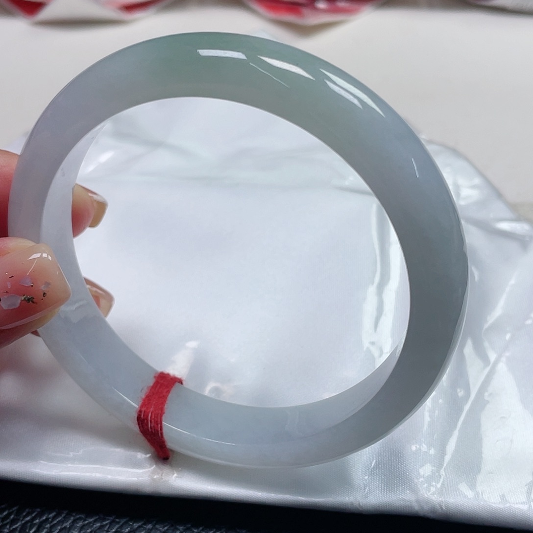 翡翠手镯未镶嵌缅甸翡翠62-63