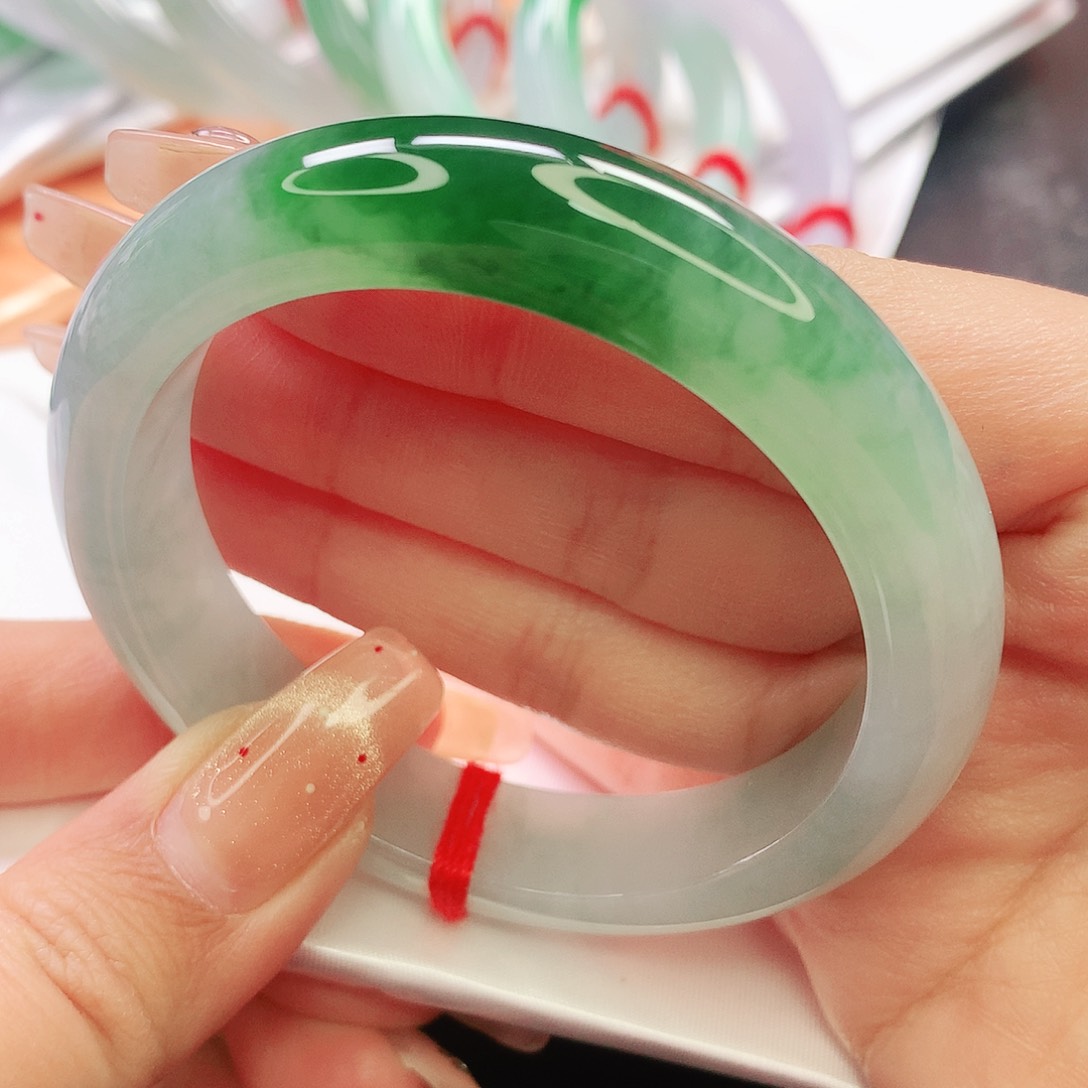 未镶嵌手镯翡翠缅甸天然A货翡翠