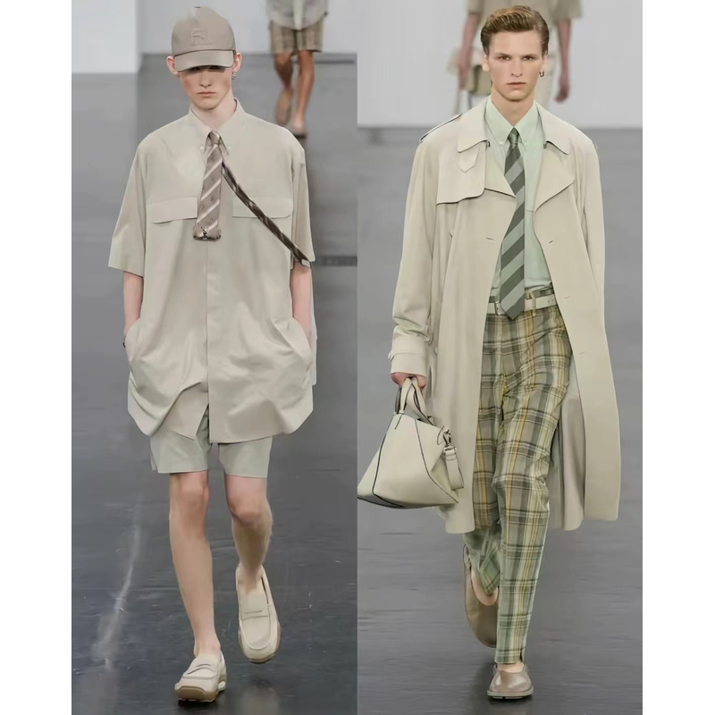 16号链接秋冬高端针织提花男士轻奢加厚保暖外套7053