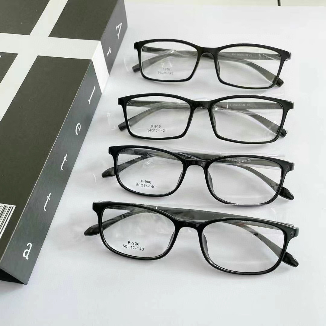 丹阳眼镜批发超轻TR特价福利款混批黑框百搭经典高质感