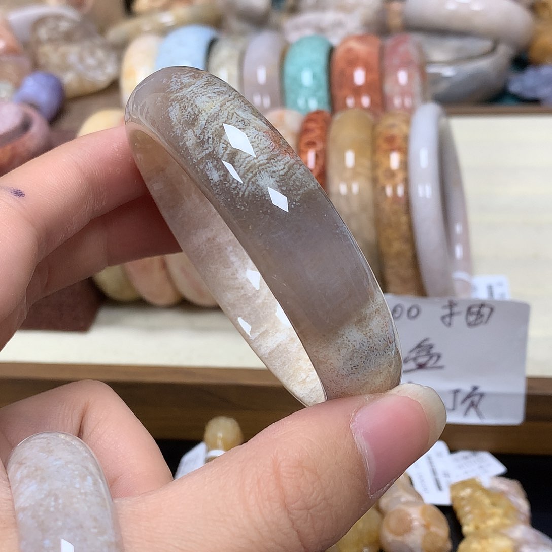 未镶嵌手串硅化珊瑚（珊瑚玉）46