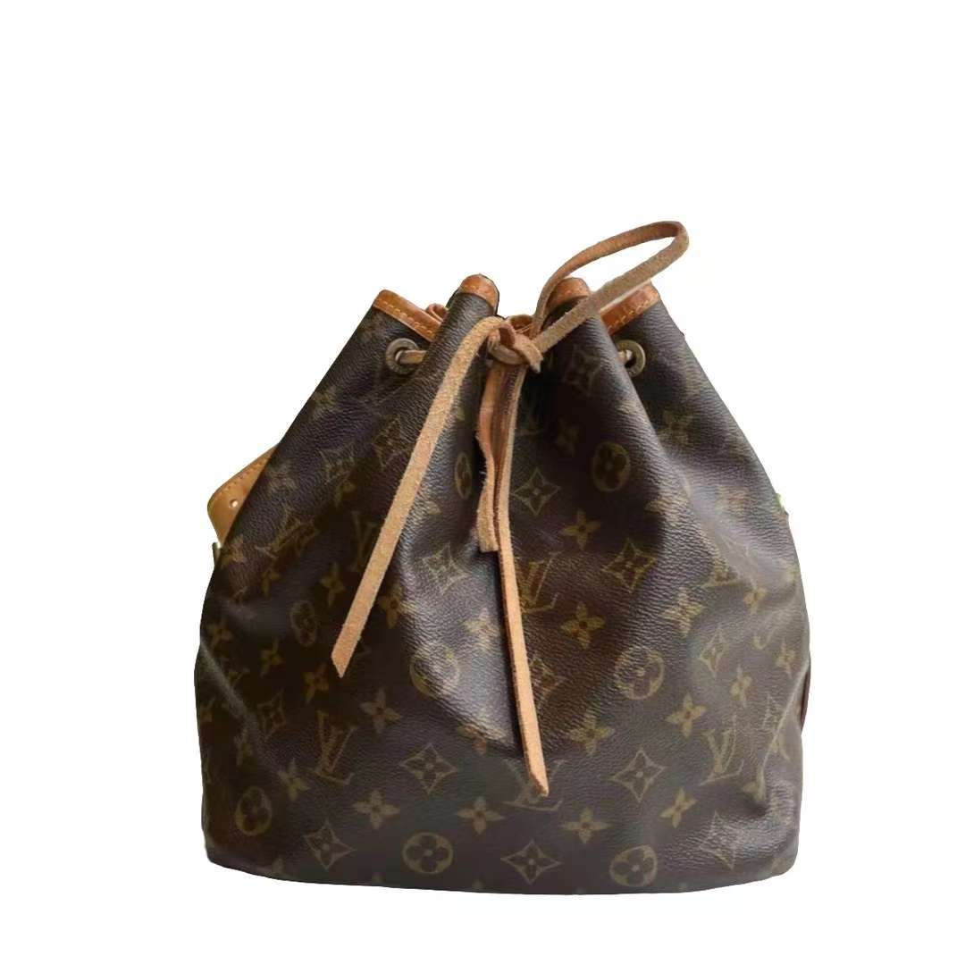 95新 LouisVuitton/路易威登 安洁利 LV老花水桶noe单肩包