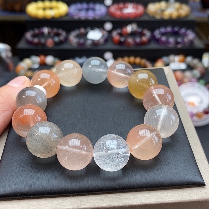 水晶手链未镶嵌手链