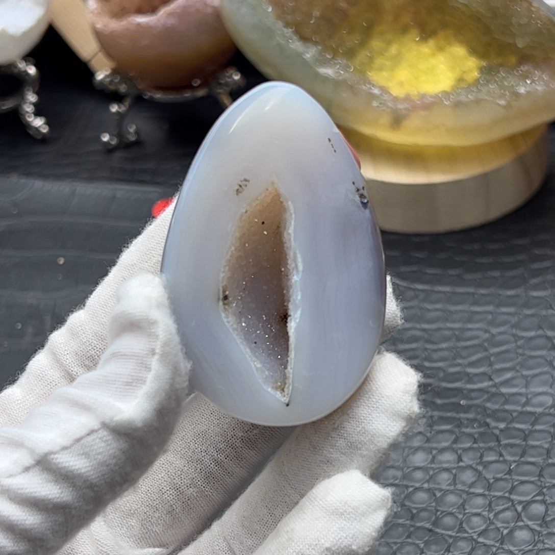 珠宝半成品水晶未镶嵌小蛋78