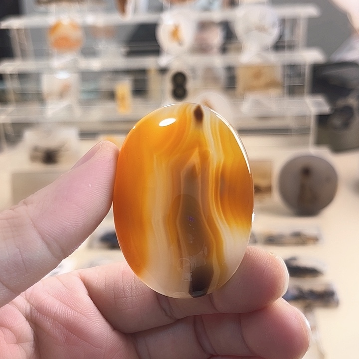 玛瑙/玉髓未镶嵌吊坠(不含链)