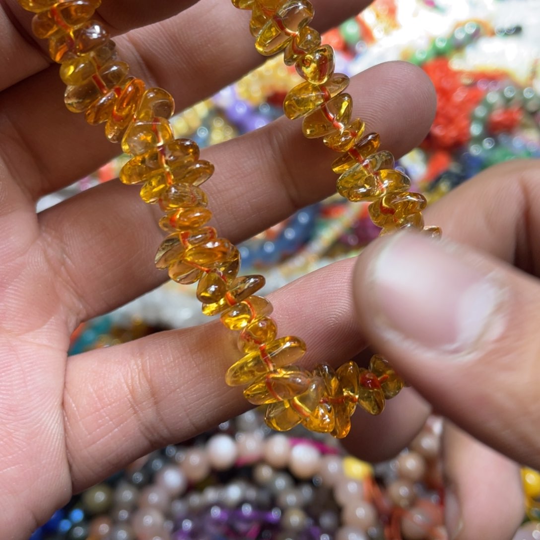 紫晶颈饰银S800镀金镶嵌