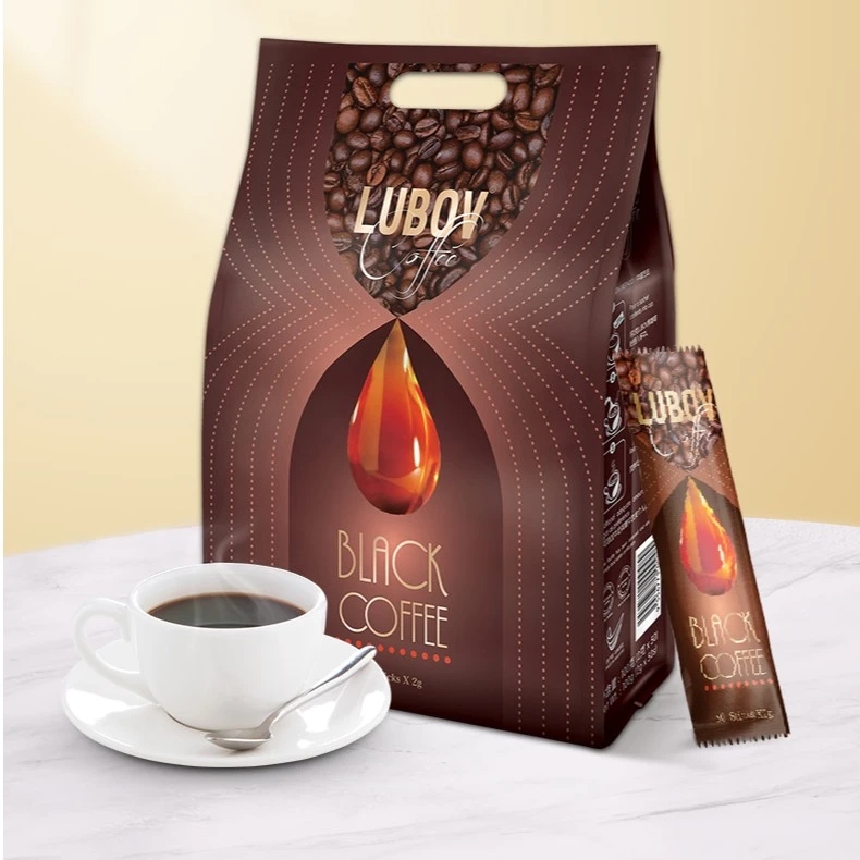 马来西亚进口冲饮黑咖啡速溶咖啡100g*2袋独立包装