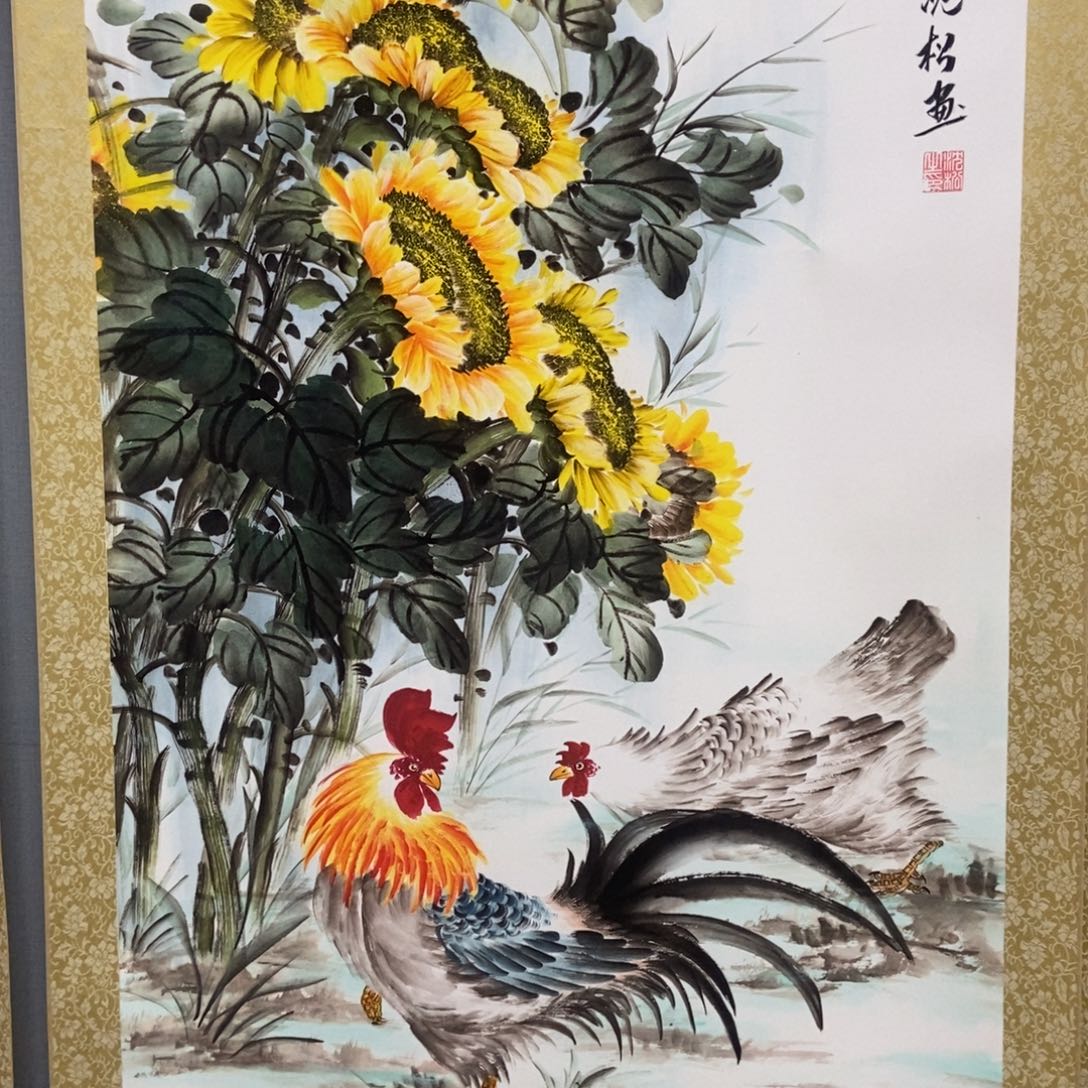 国画Y老师手笔手绘作品。