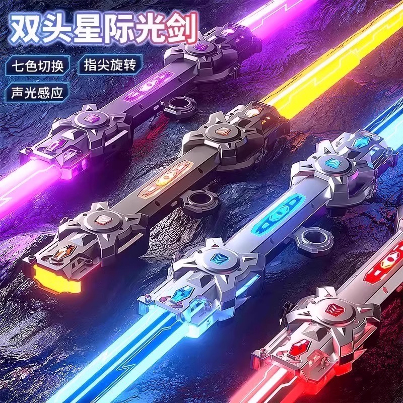 炫酷伸缩激光剑星球大战儿童玩具刀男孩发光宝剑闪光荧光棒新款