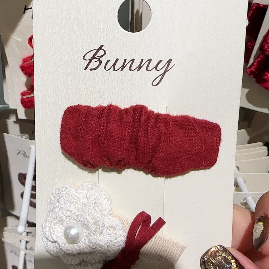 非金属儿童花朵发夹