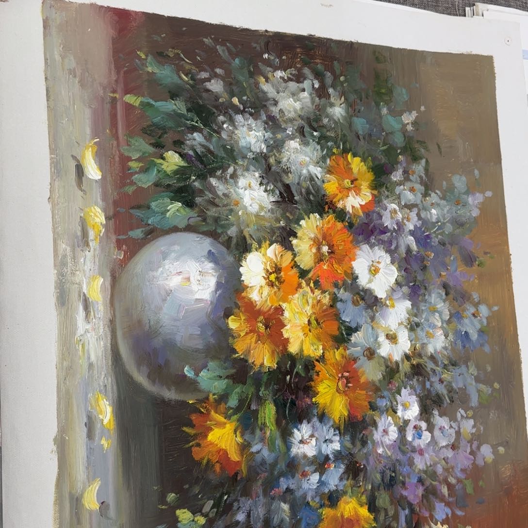 油画优惠多多指教一下自己