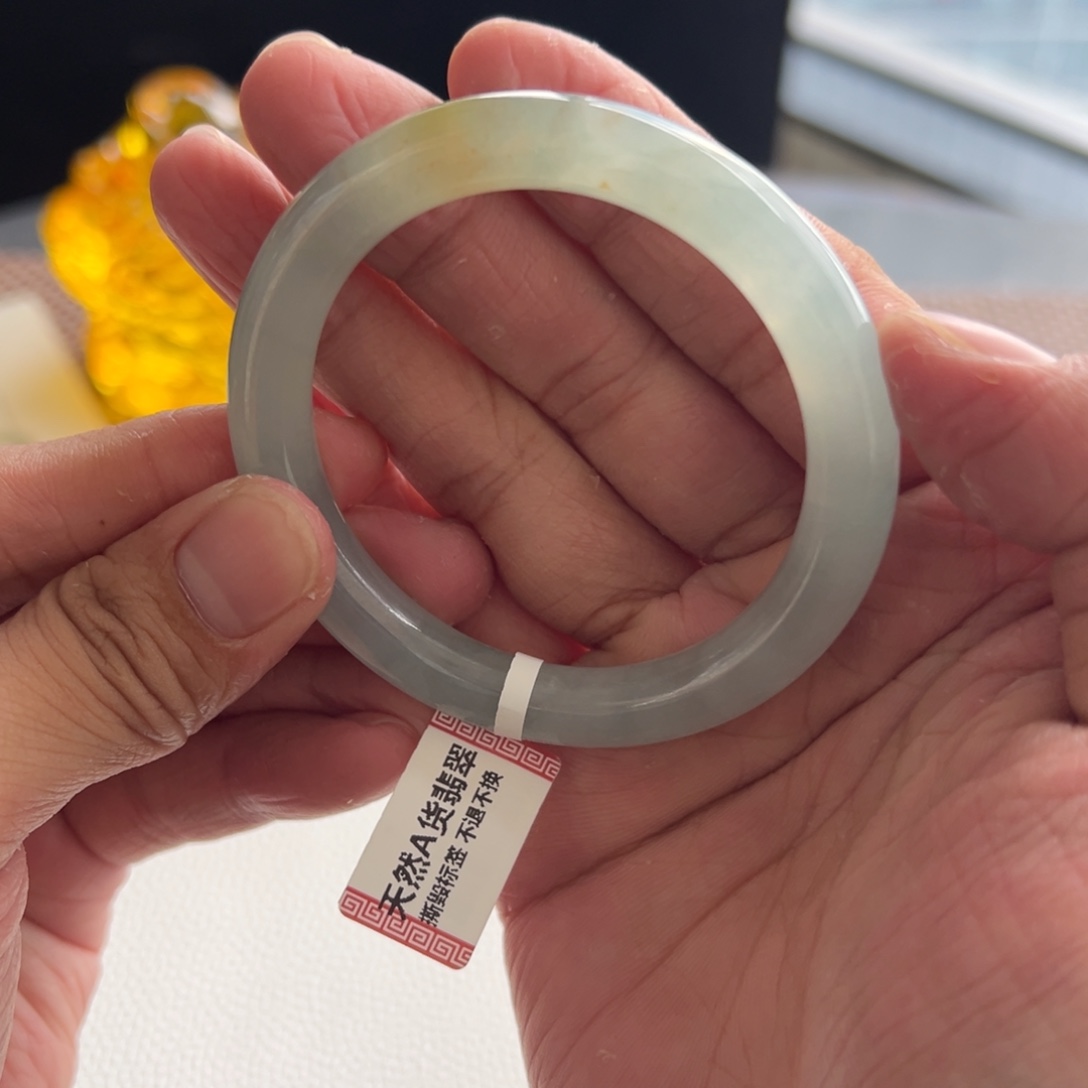 翡翠未镶嵌手镯25号 51.2