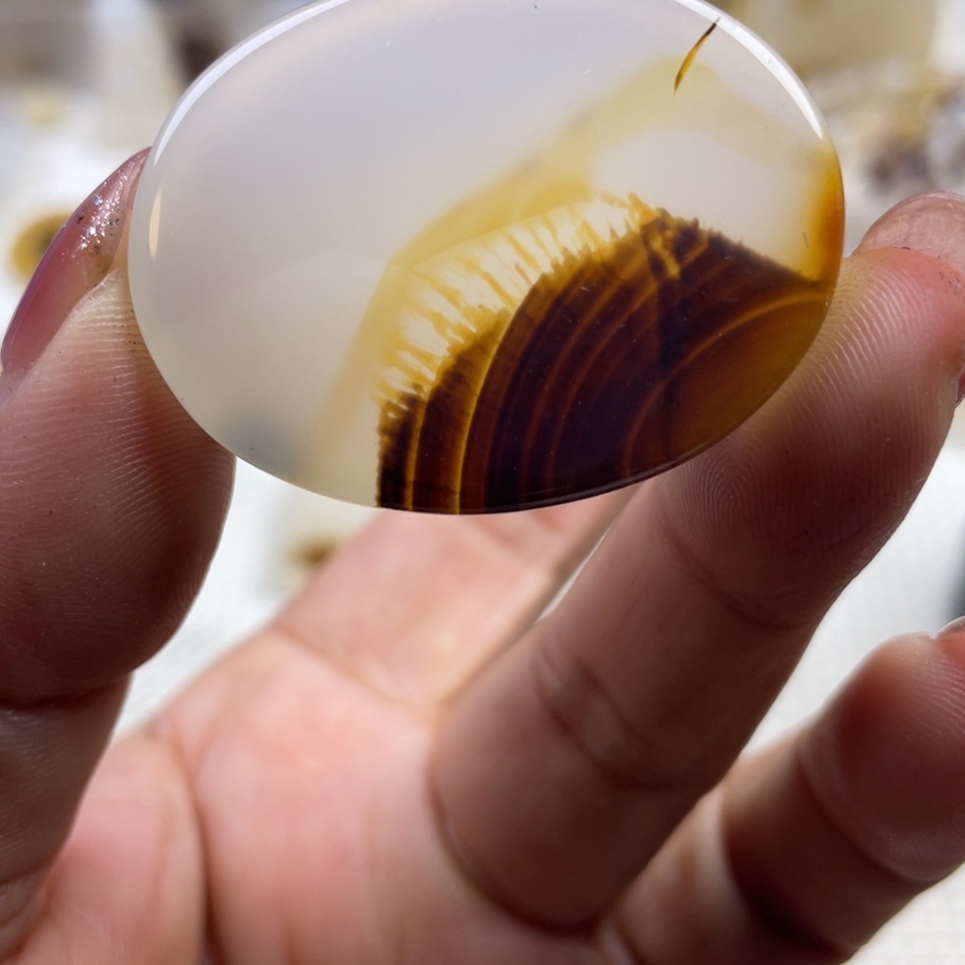 玛瑙/玉髓未镶嵌颈饰