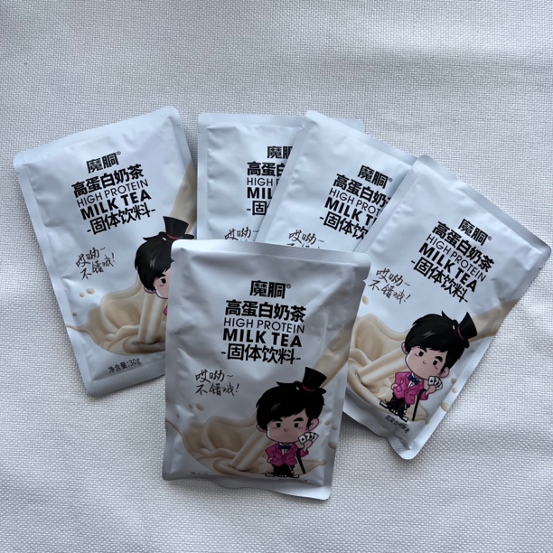 高蛋白奶茶速溶饱腹代餐固体饮料下午茶饮品