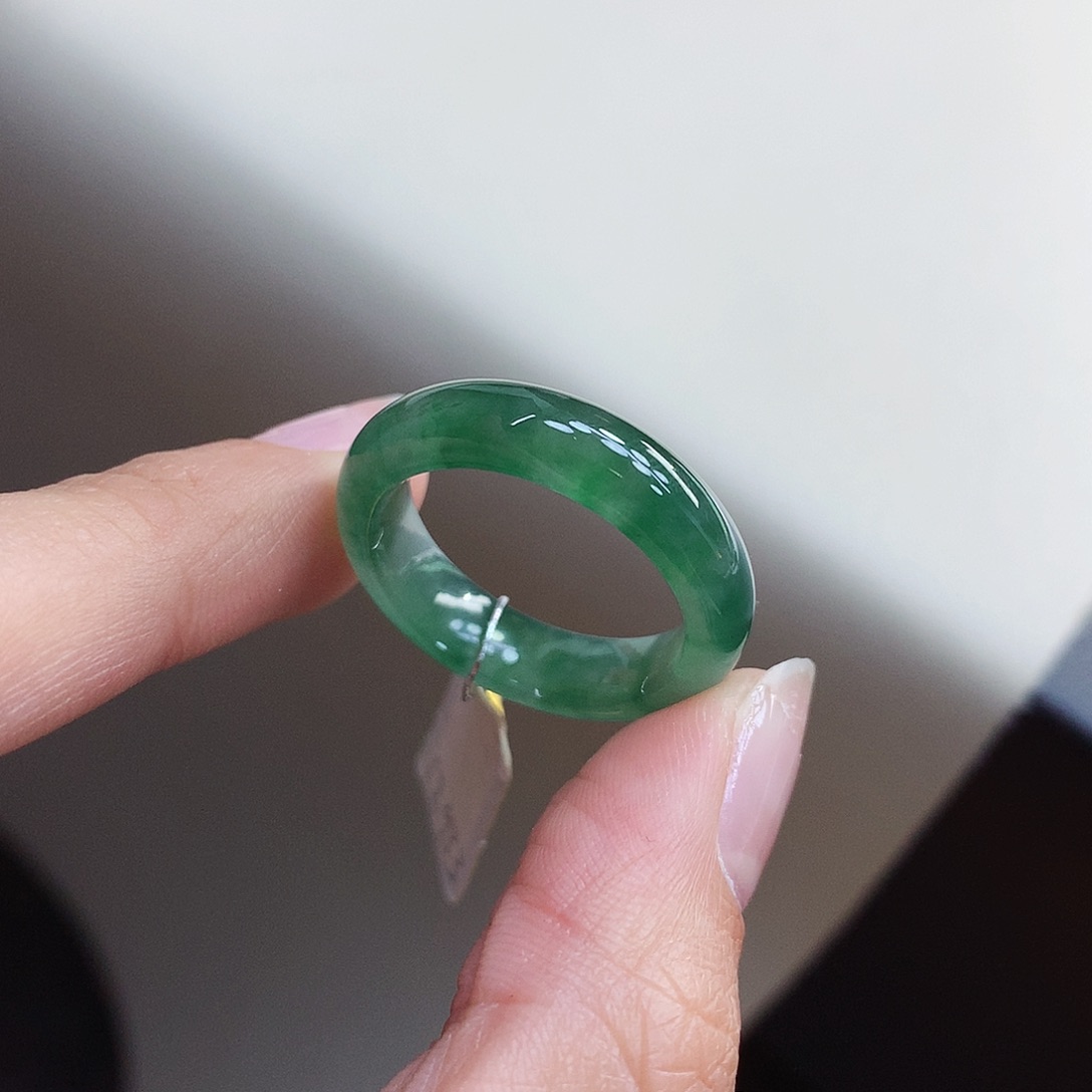 翡翠戒指未镶嵌22号