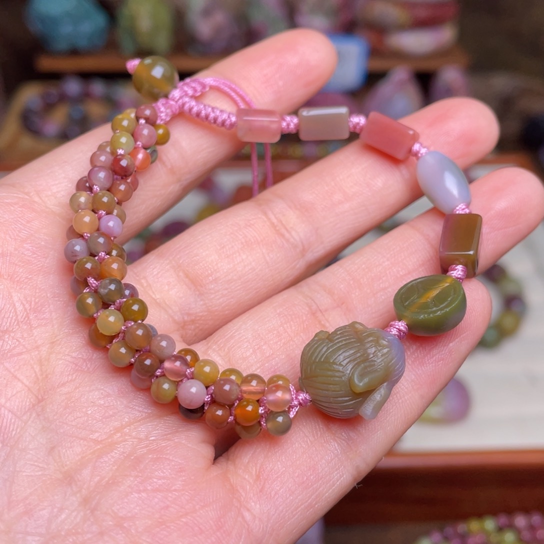 玛瑙/玉髓珠宝半成品未镶嵌盐源玛瑙福利