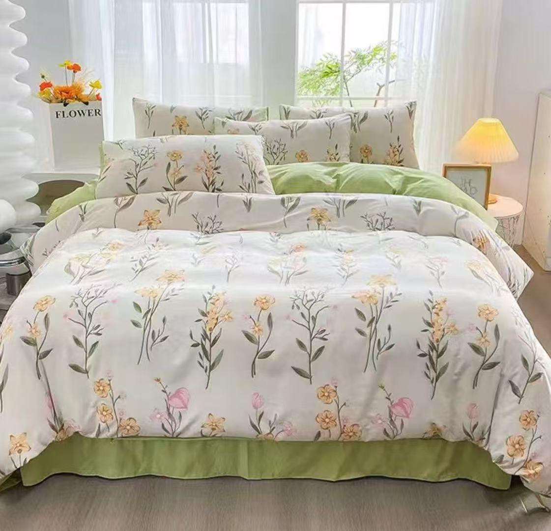 【春日家纺】新款被罩亲肤柔软舒适小清新