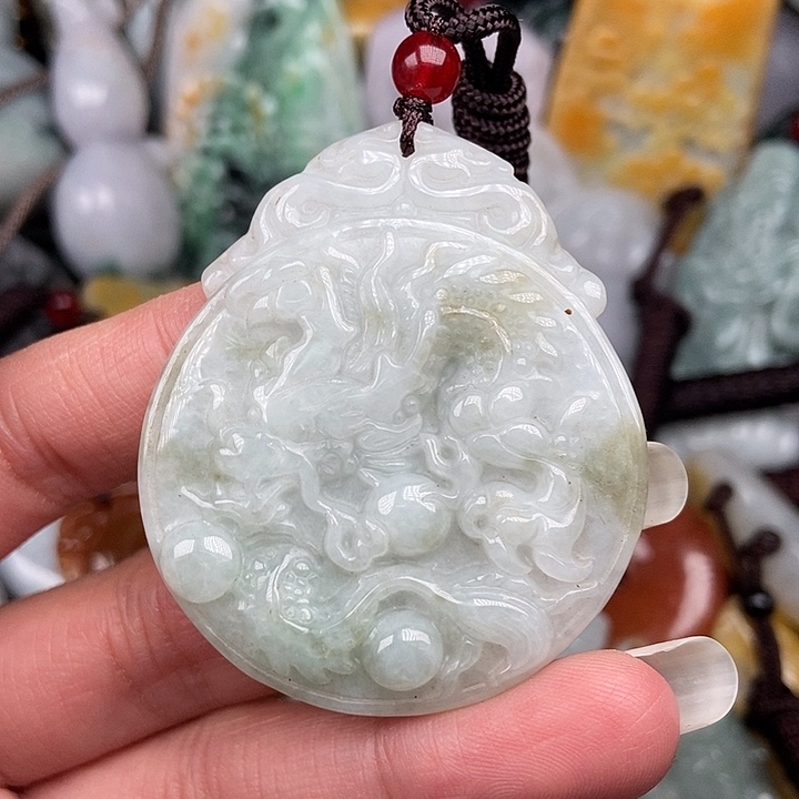 颈饰未镶嵌翡翠翡翠