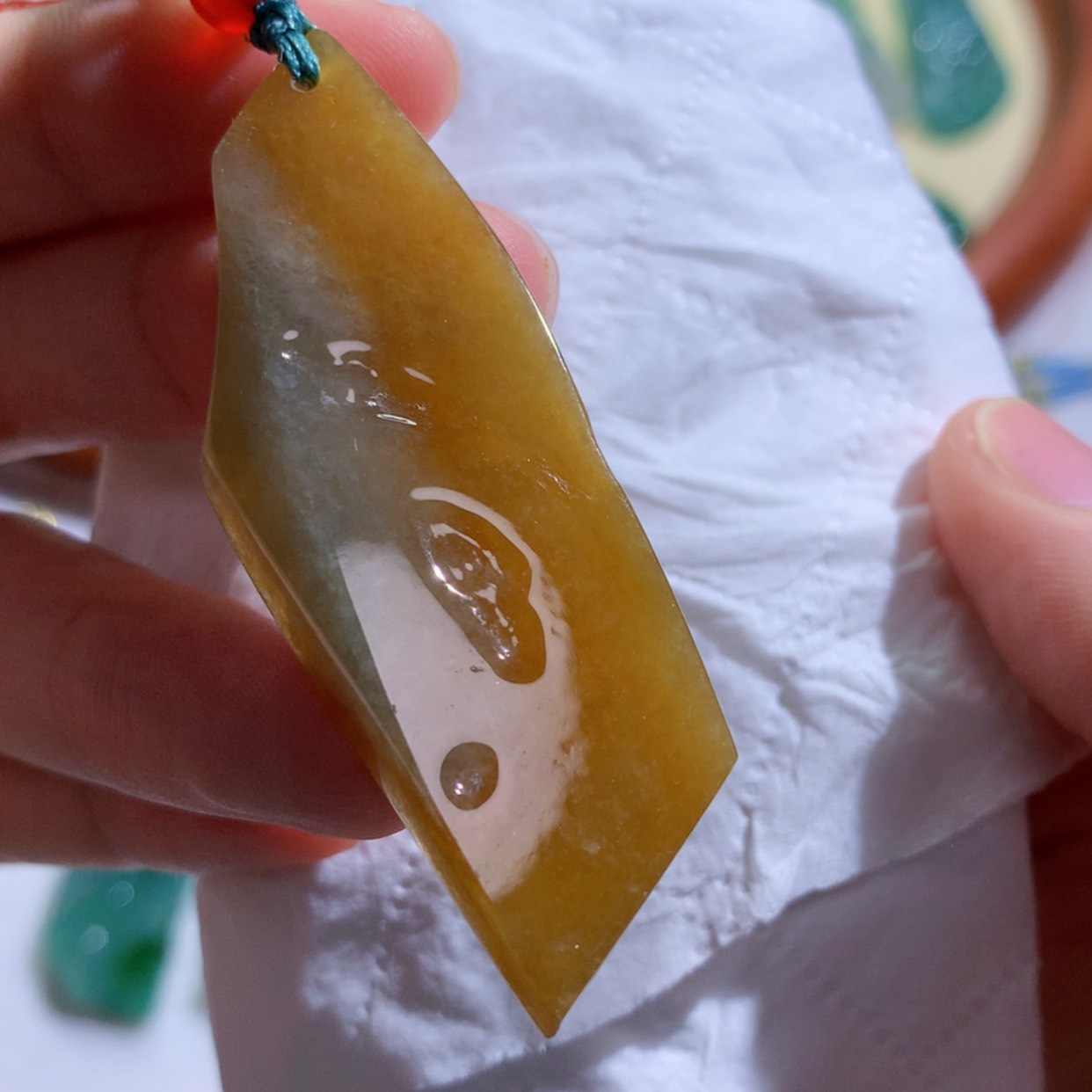 【闪购商品】翡翠未镶嵌吊坠(不含链) 3639