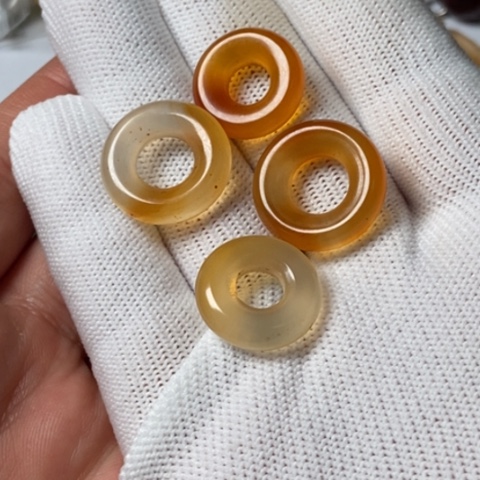 玛瑙/玉髓未镶嵌珠子藏传小元素配饰饰品