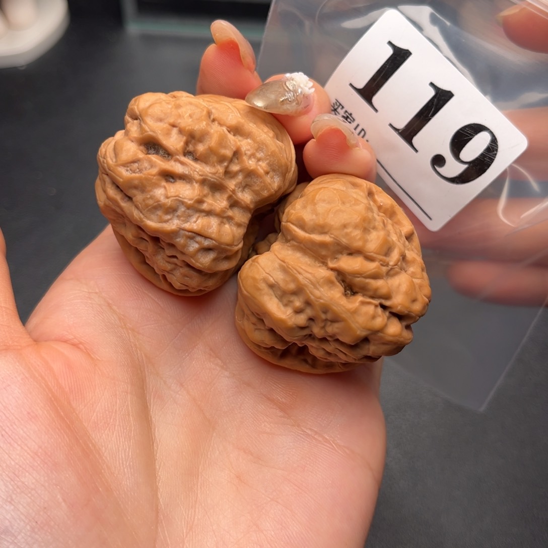 文玩核桃把件欲*蛤蟆