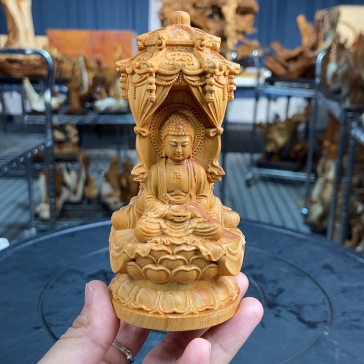 柏木（崖柏）手把件
