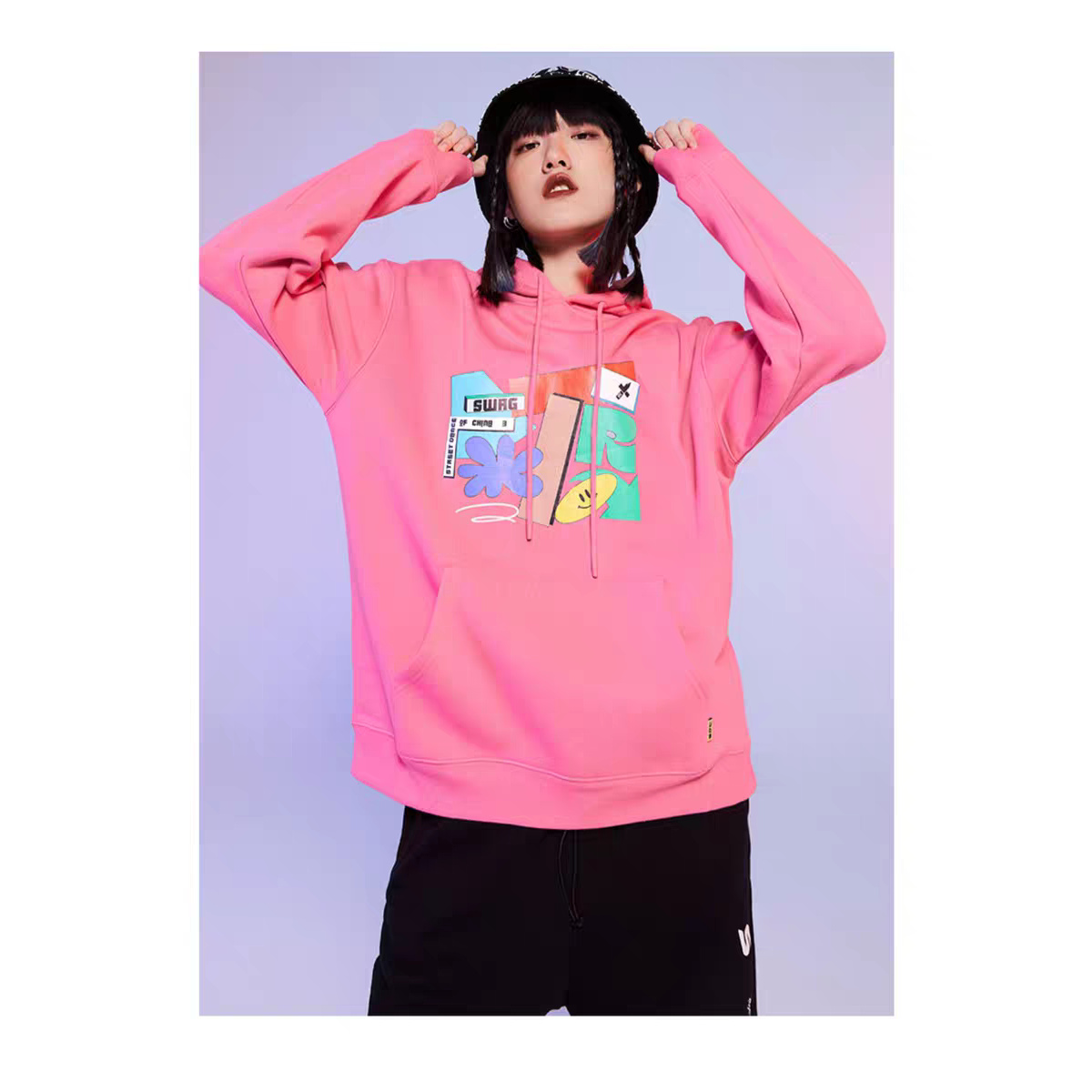 【街舞】潮牌男女帅气时尚连帽卫衣9000-G8-2