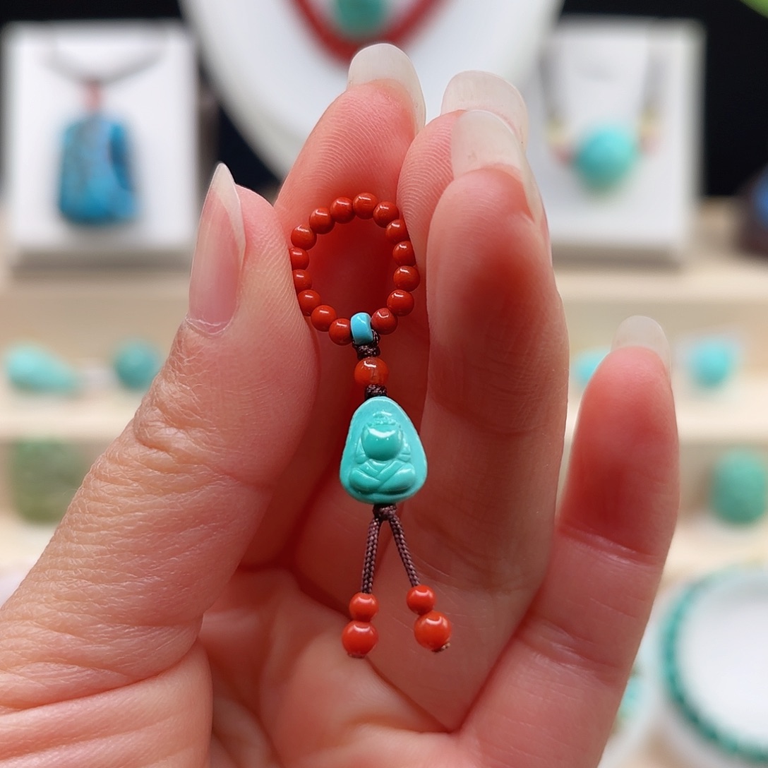 绿松石配饰未镶嵌