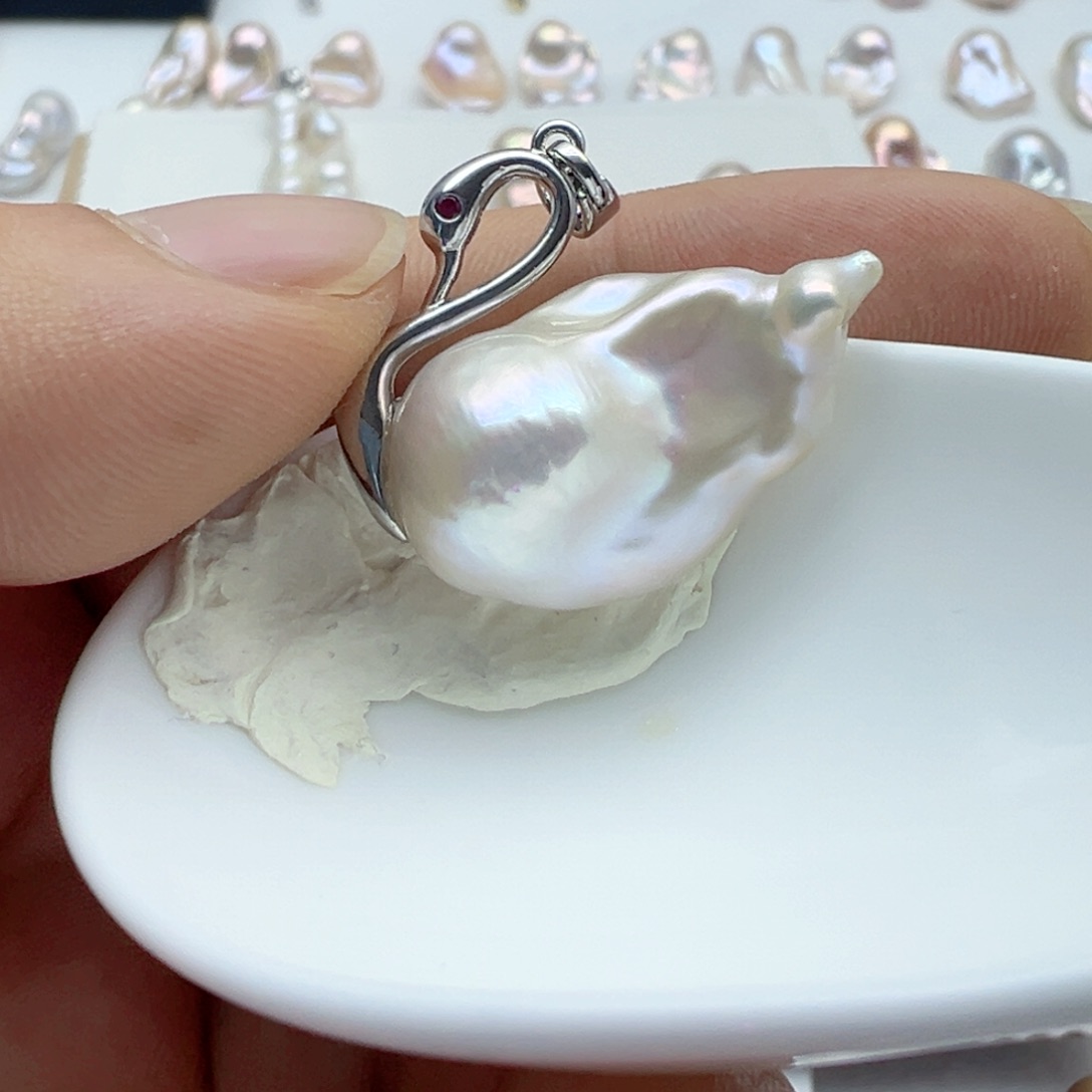 合金淡水珍珠天然淡水珍珠