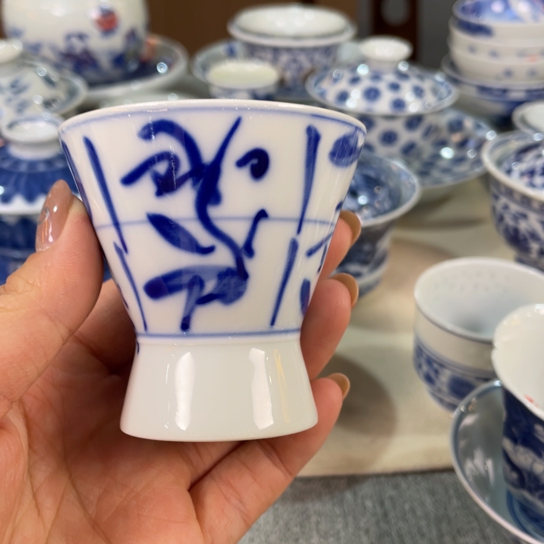 杯柴窑古法工艺烧制