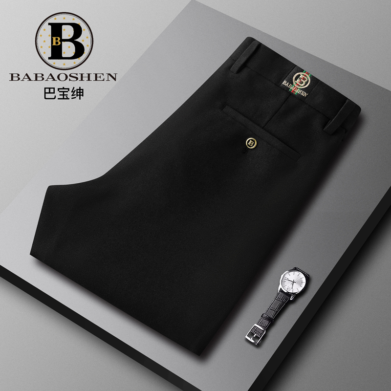【线下撤柜】男士高端秋冬季灯芯绒商务休闲裤-2299