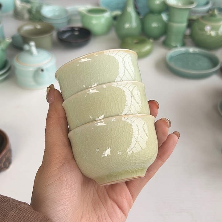 小米茶器龙泉青瓷