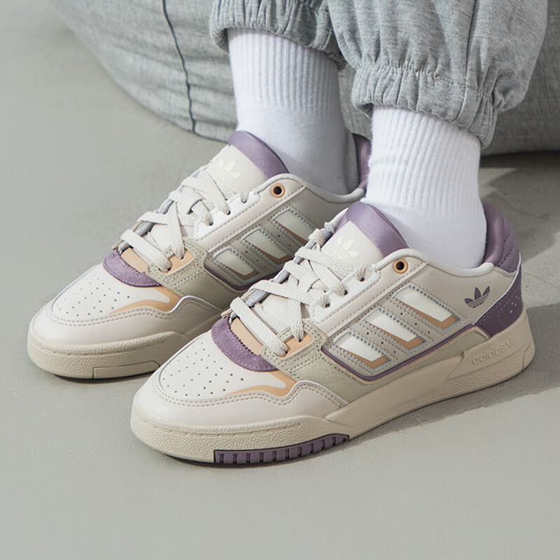 阿迪达斯Adidas三叶草休闲鞋女DROPSTEP LOW 2.0低帮运动鞋IG4337