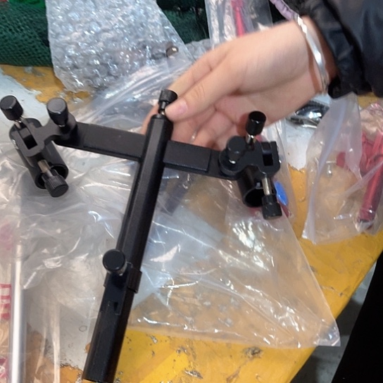 铝镁合金钓箱双炮台